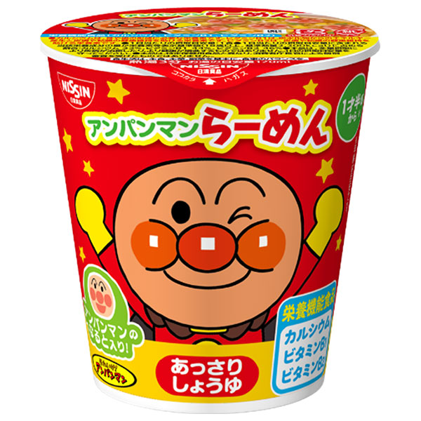 日清食品 アンパンマンらーめん あっさりしょうゆ 32g×15個入