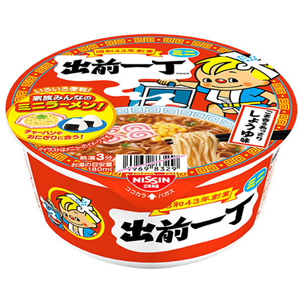 日清食品 出前一丁どんぶりミニ 38g×24(12×2)個入