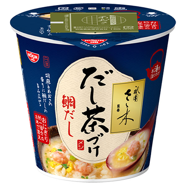 日清食品 祇園さゝ木監修 日清だし茶づけ 鯛だし 70g×6個入