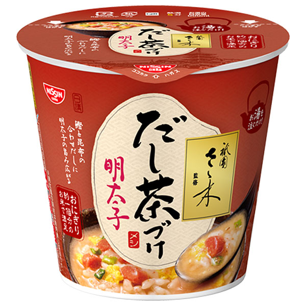 日清食品 祇園さゝ木監修 日清だし茶づけ 明太子 72g×6個入