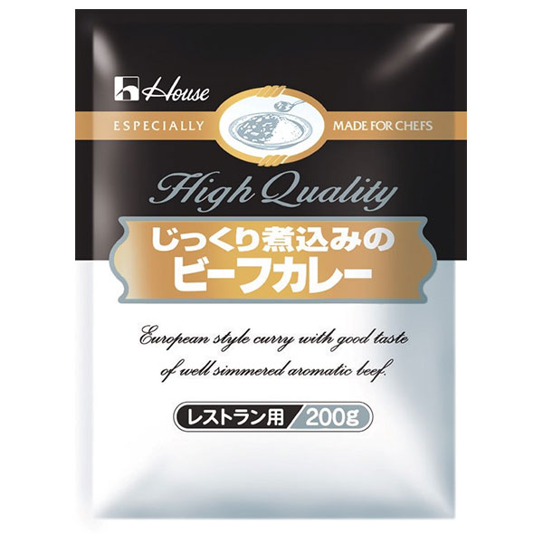 ハウス食品 じっくり煮込みのビーフカレー 200g×30袋入