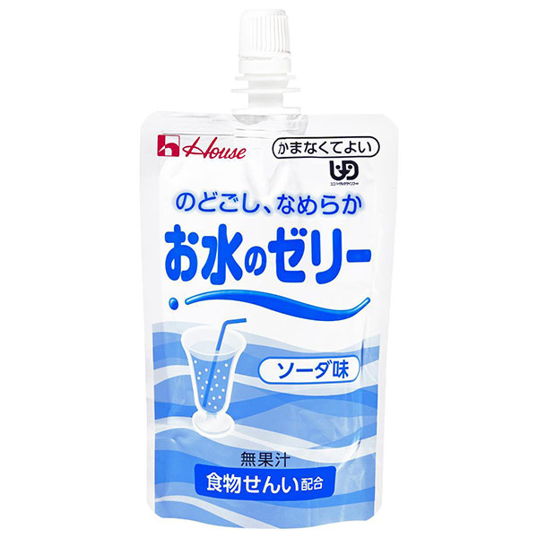 ハウス食品 お水のゼリー ソーダ味 120g×40本入
