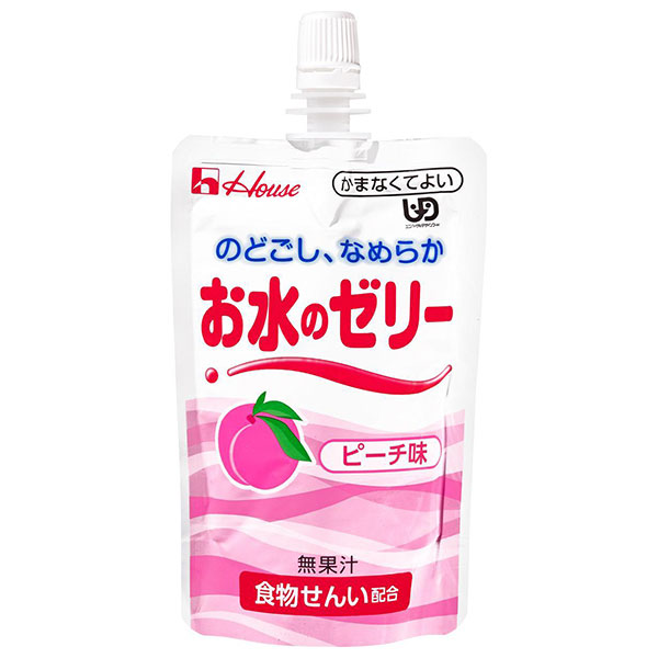 ハウス食品 お水のゼリー ピーチ味 120g×40本入