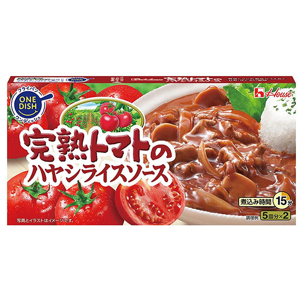 ハウス食品 完熟トマトのハヤシライスソース 184g×10個入