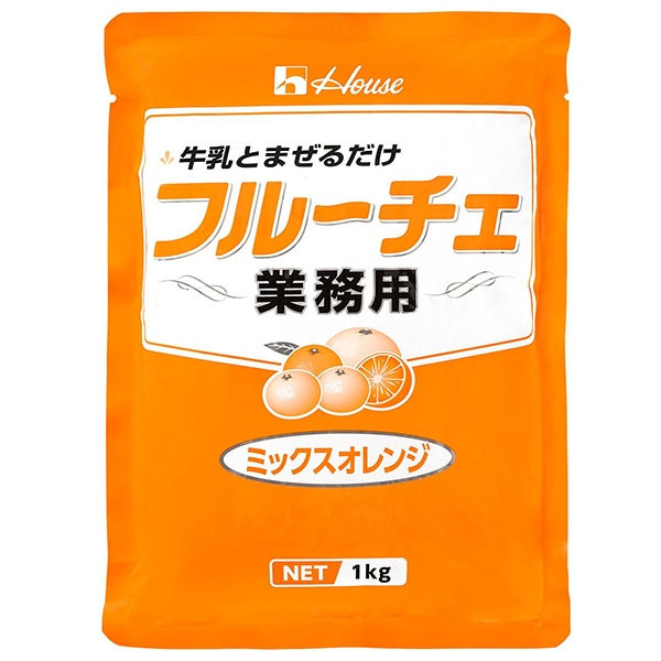 ハウス食品 業務用フルーチェ ミックスオレンジ 1kg×6袋入