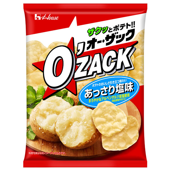 ハウス食品 オー・ザック あっさり塩 55g×24袋入