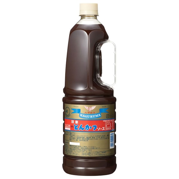 ハグルマ 徳用 とんかつソース 1.8Lペットボトル×6本入