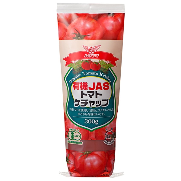 ハグルマ 有機JASトマトケチャップ 300g×20本入