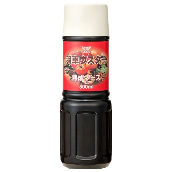 ハグルマ JAS特級 ウスターソース 500mlペットボトル×10本入