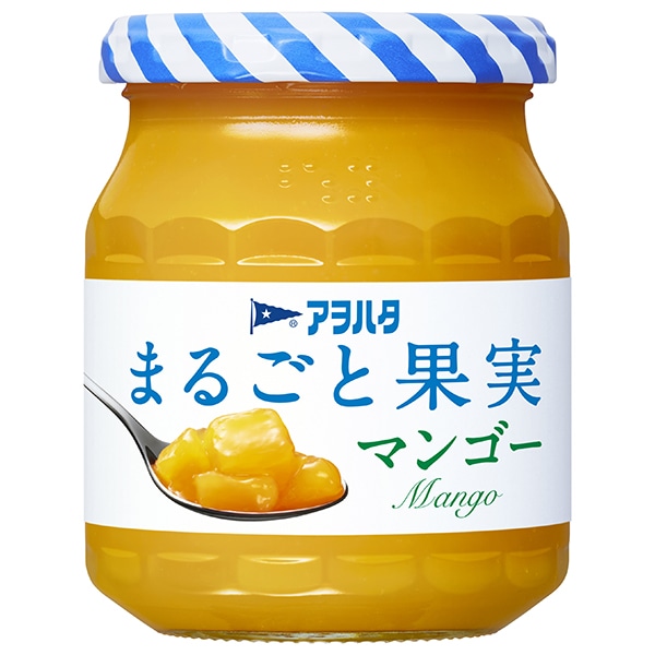 アヲハタ まるごと果実 マンゴー 250g瓶×6個入×(2ケース)