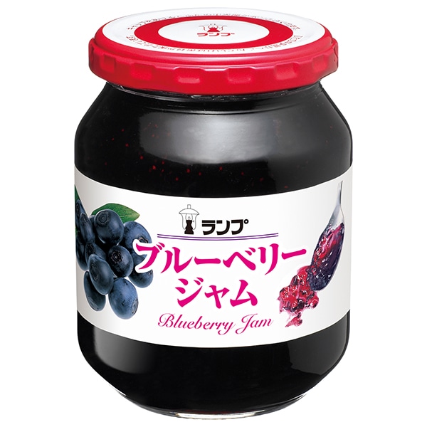 アヲハタ ランプ ブルーベリージャム 380g瓶×12個入×(2ケース)