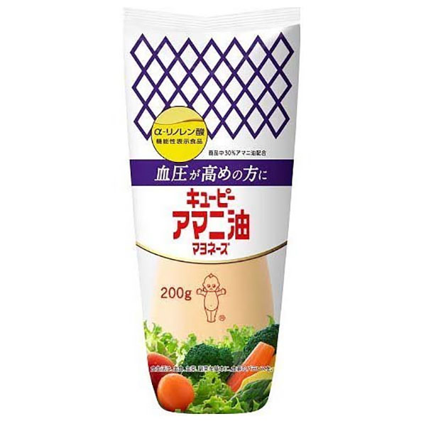 キューピー アマニ油マヨネーズ 200g×15袋入×(2ケース)