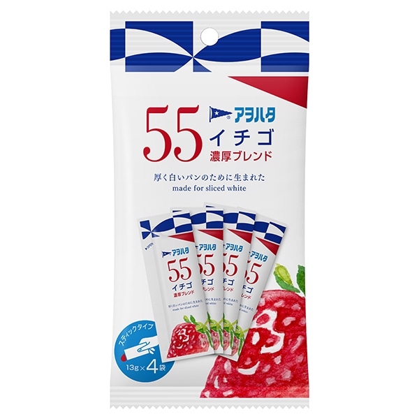アヲハタ 55 イチゴ 濃厚ブレンド (13g×4個)×12個入×(2ケース)