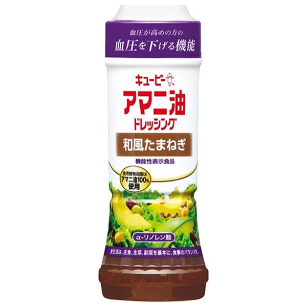 キューピー アマニ油ドレッシング 和風たまねぎ 【機能性表示食品】 210mlペットボトル×12本入