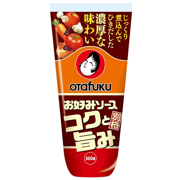 オタフク コクと旨みのお好みソース 500g×12本入×(2ケース)