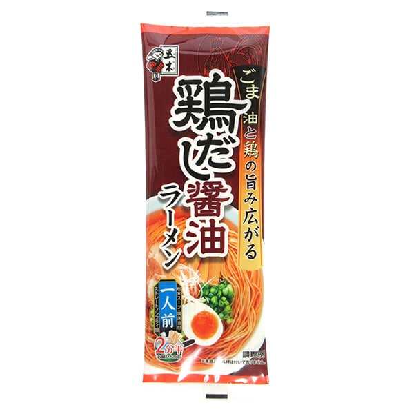 【賞味期限2025.12かそれ以降】五木食品 鶏だし醤油ラーメン 82g×20個入
