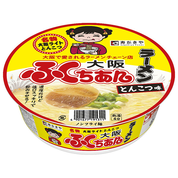 寿がきや 大阪ふくちぁん監修 ふくちぁんラーメン 116g×12個入