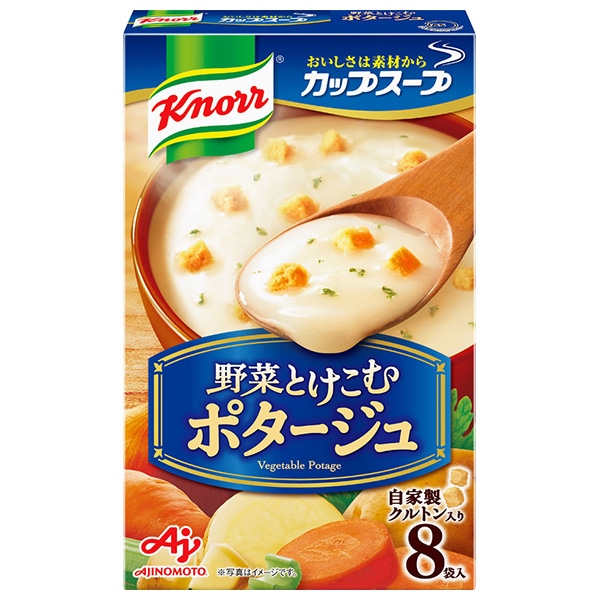 味の素 クノール カップスープ ポタージュ (16.5g×8袋)×6箱入