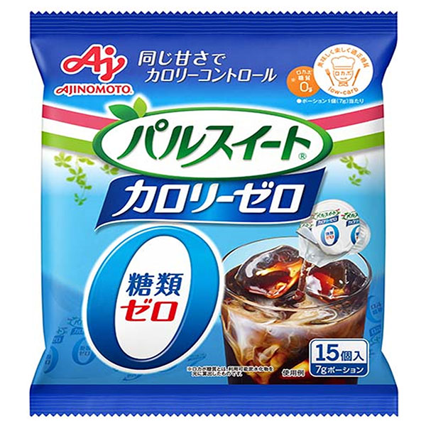 味の素 パルスイート カロリーゼロ ポーション 105g×20袋入×(2ケース)