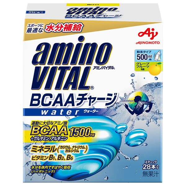 味の素 アミノバイタル BCAAチャージ ウォーター 196g(28本入り)×12箱入