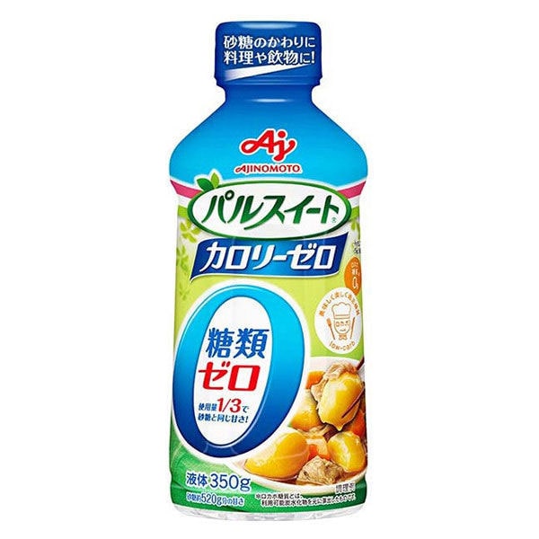 味の素 パルスイート カロリーゼロ(液体タイプ) 350g×6本入×(2ケース)