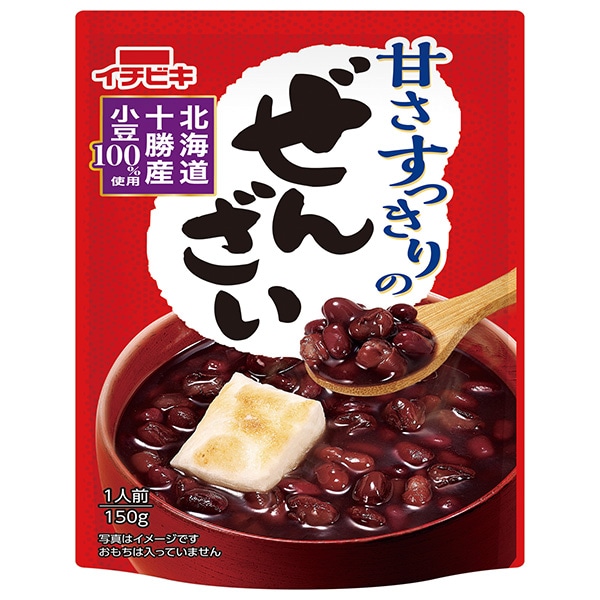 イチビキ 甘さすっきりの糖質・カロリー50オフぜんざい 150g×20(10×2)袋入×(2ケース): 飲料 食品専門店 味園サポート｜ANA  Mall｜マイルが貯まる・使えるショッピングモール