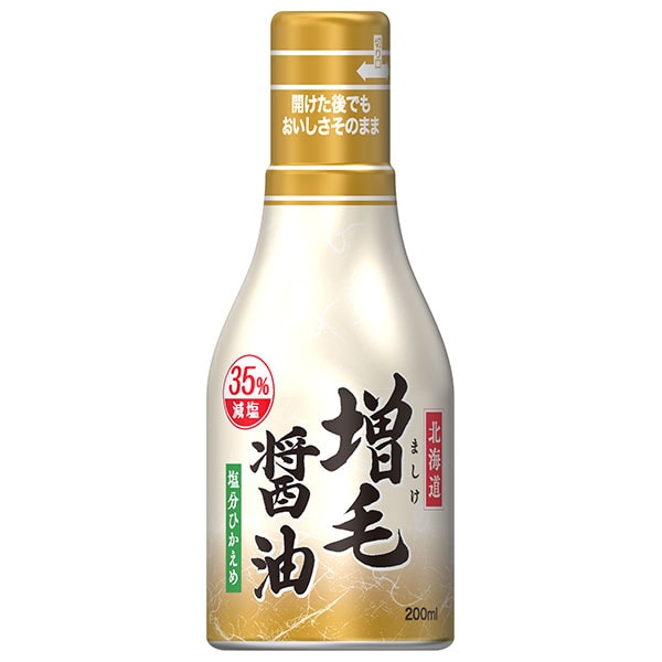 イチビキ 増毛(ましけ)醤油 200mlペットボトル×10本入×(2ケース)