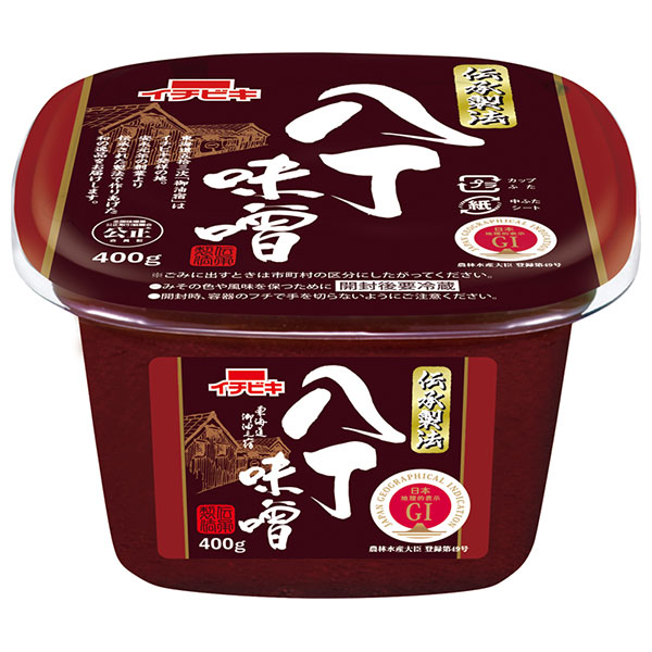 イチビキ 伝承製法 八丁味噌 400g×6個入