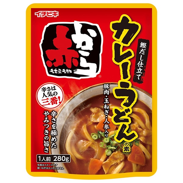イチビキ 赤から カレーうどんの素 280g×10袋入