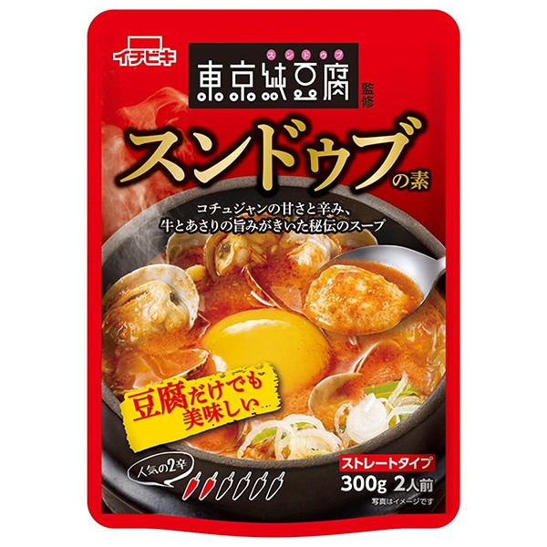 イチビキ 東京純豆腐監修 スンドゥブの素 300g×10袋入×(2ケース)
