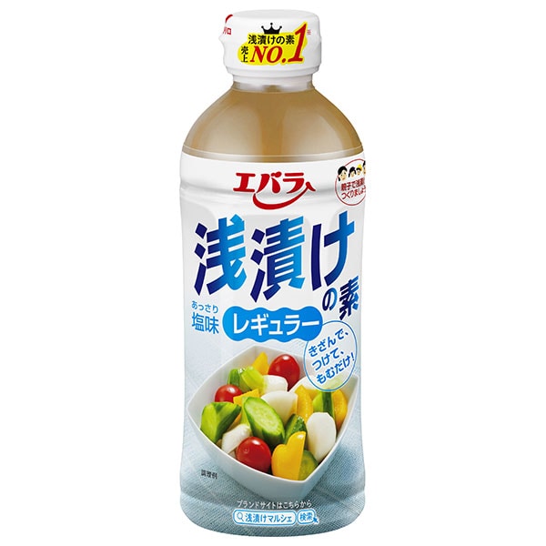 エバラ食品 浅漬けの素 レギュラー 500mlペットボトル×12本入×(2ケース)