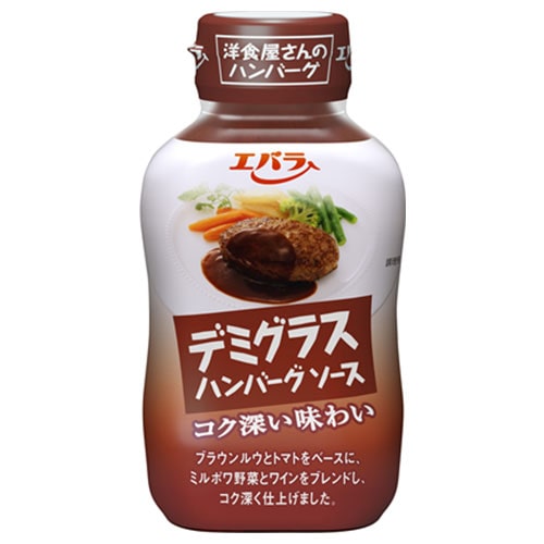 エバラ食品 ハンハバーグソースデミグラス 225g×12本入