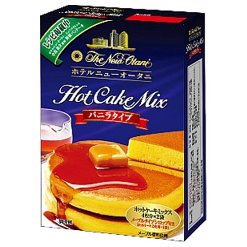 永谷園 ホテルニューオータニ ホットケーキミックス バニラタイプ 500g×5箱入×(2ケース)