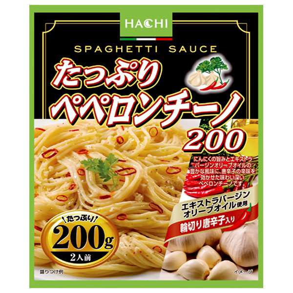 ハチ食品 たっぷりペペロンチーノ200 200g×20個入