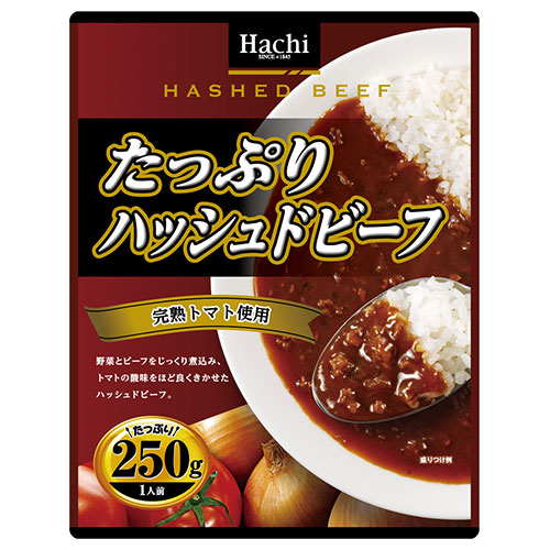 ハチ食品 たっぷりハッシュドビーフ 250g×20個入