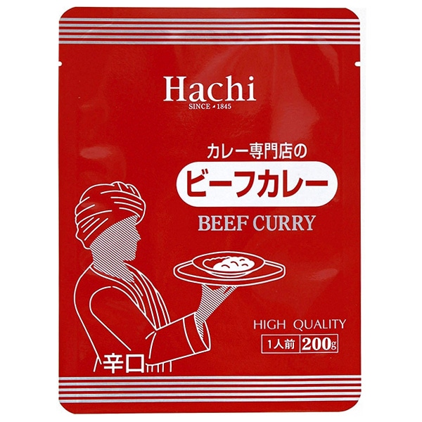 ハチ食品 ホテル・レストラン用 ビーフカレー 中辛 3kg×4袋入×(2