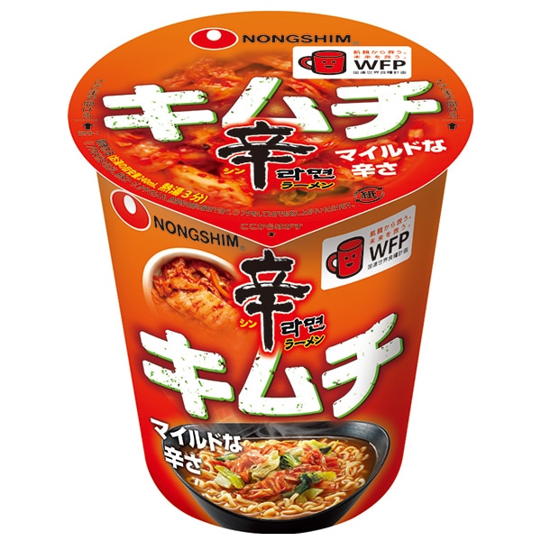 農心ジャパン 辛ラーメン キムチ 68g×12個入