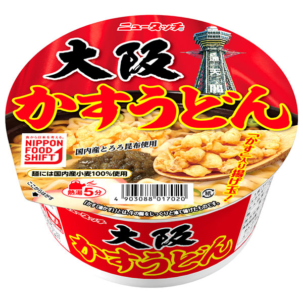 ヤマダイ ニュータッチ 大阪かすうどん 100g×12個入
