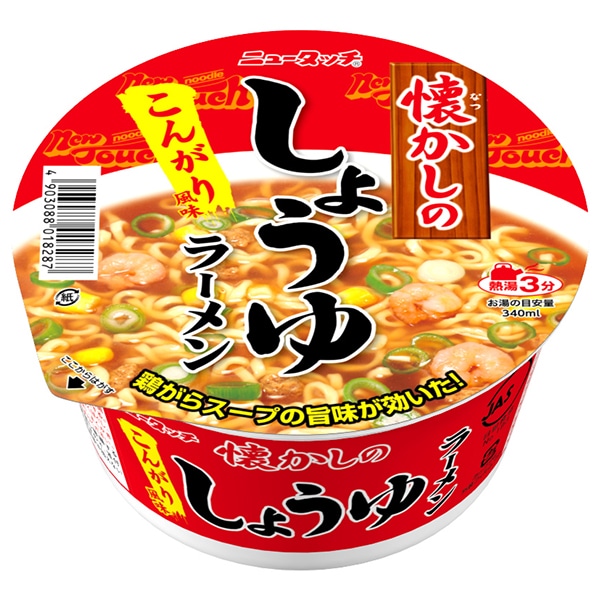 ヤマダイ ニュータッチ 懐かしのしょうゆラーメン 78g×12個入