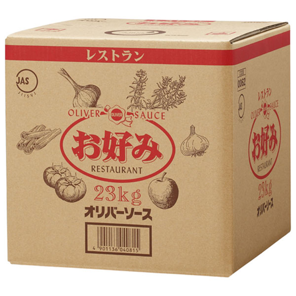 オリバーソース レストラン お好みソース 23kg×1ケース入