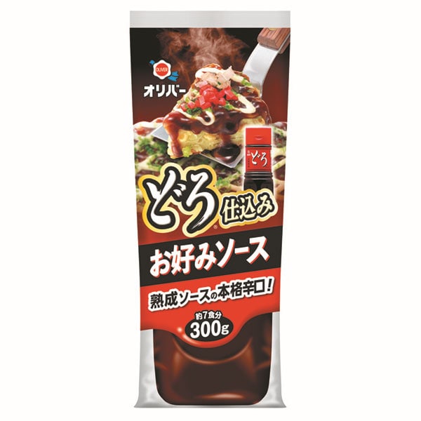 オリバーソース どろ仕込みお好みソース 300g×12本入×(2ケース)