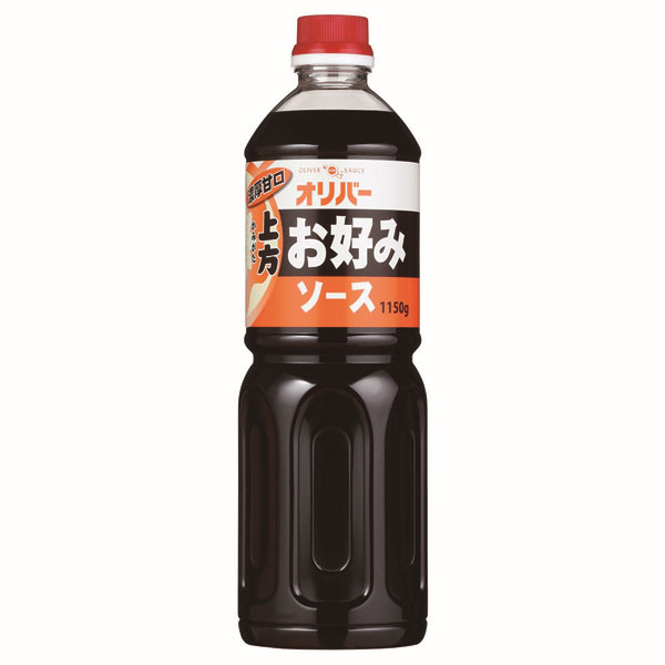 オリバーソース 上方お好みソース 1150g×12本入×(2ケース)