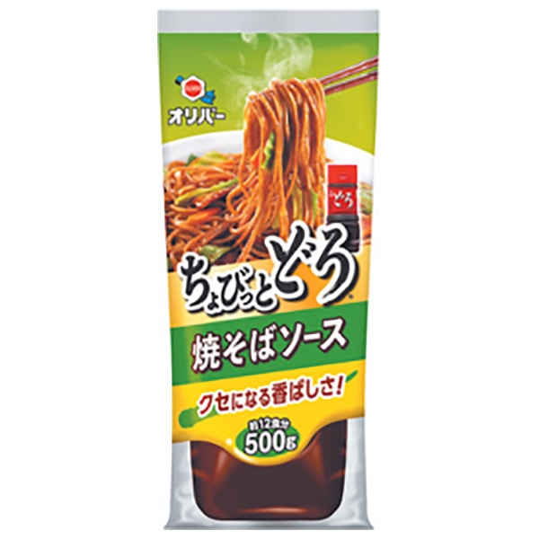 オリバーソース 焼そばソース ちょびっとどろ 500g×12本入