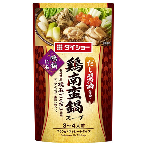 ダイショー 鶏南蛮鍋スープ 750g×10袋入