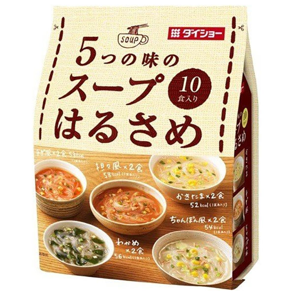 ダイショー 5つの味のスープはるさめ 164.6g×10袋入