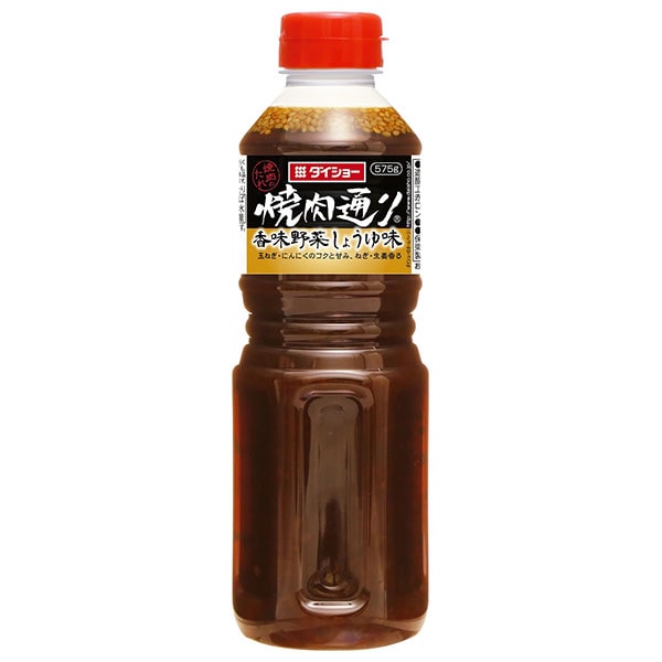 ダイショー 焼肉通り香味野菜しょうゆ味 575g×12本入×(2ケース)