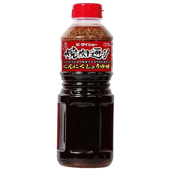 ダイショー 焼肉通り にんにくしょうゆ味 575g×12本入