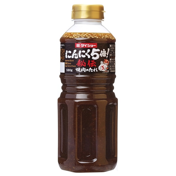 ダイショー 秘伝 焼肉のたれ にんにく5倍 590g×12本入