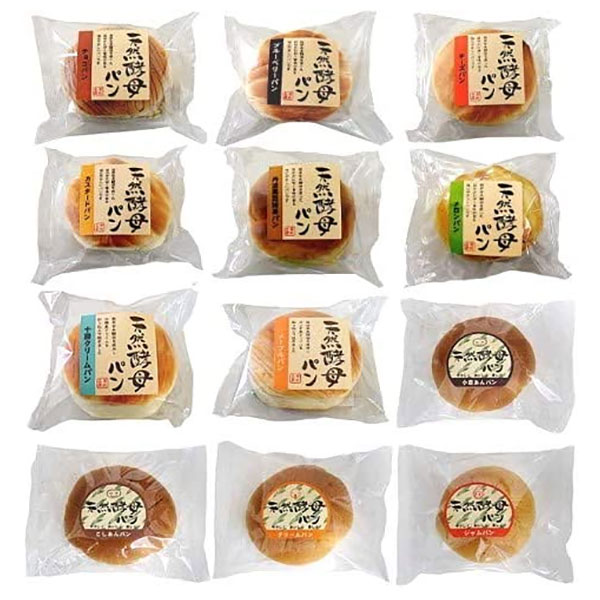 土筆屋 天然酵母パン 12個セット 12個入×(2ケース)