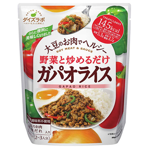 マルコメ ダイズラボ 野菜と炒めるだけ ガパオライス 158g×20袋入